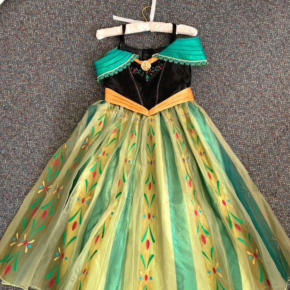 Frozen Anna coronation dress Princess dress